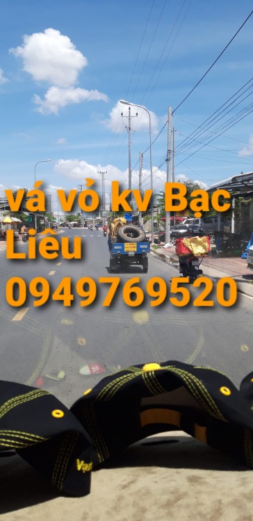 Vá vỏ khu vực Bạc Liêu 24/24