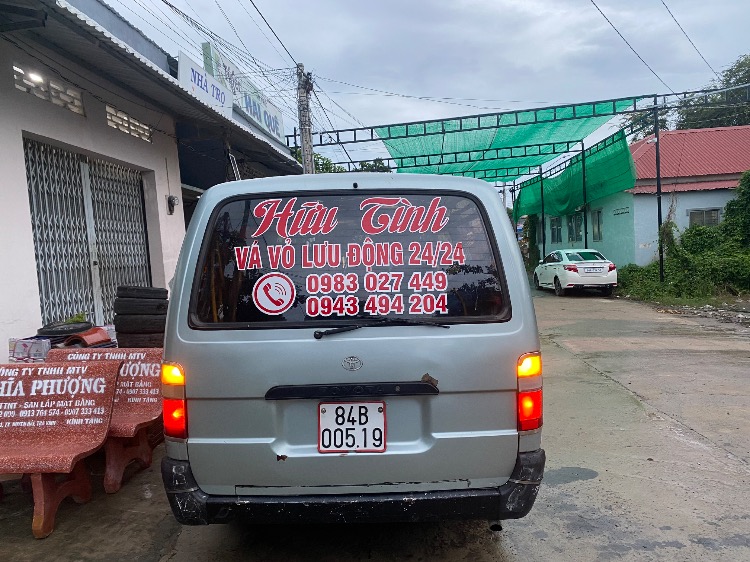 Vá Vỏ Lưu Động Hữu Tình Trà Vinh 24/24
