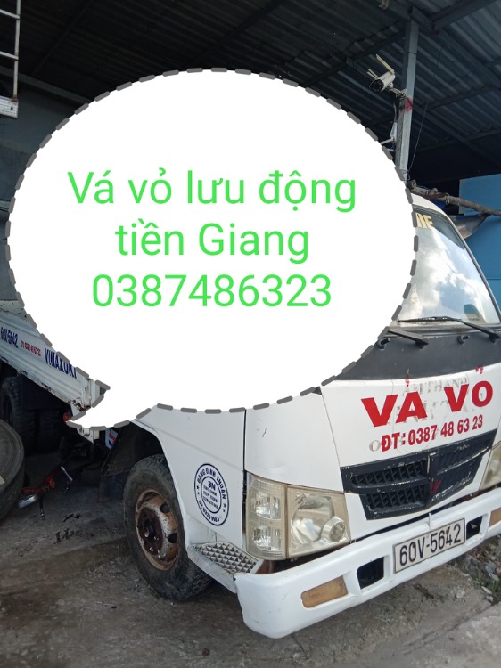 Vá vỏ lưu động cao tốc tiền Giang 24/24