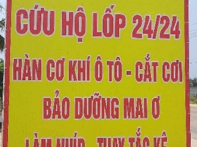 Cứu hộ lốp tại Thanh Hoá