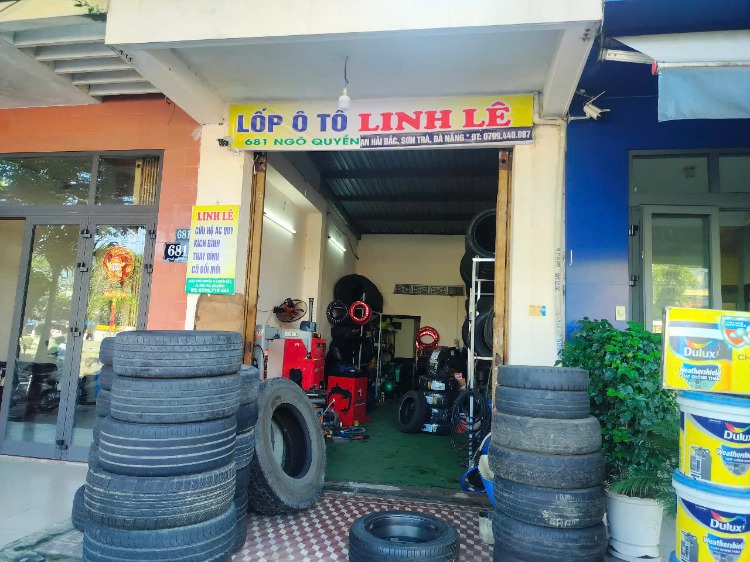 Vá lốp Ô TÔ lưu động Linh Lê