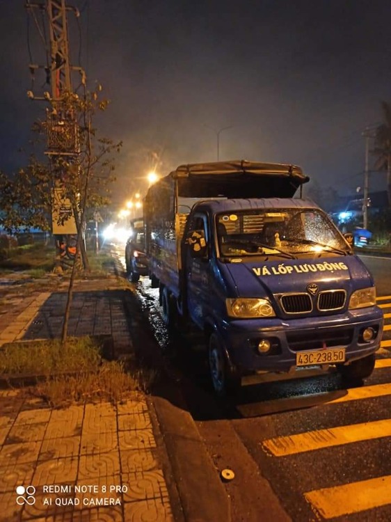 Vá lốp lưu động-Bán lốp,bình điện mới, cũ