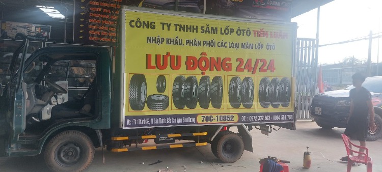 Vỏ Xe Tiến Luân Bình Dương, Vá Vỏ Lưu Động 24/24 - 0972332803