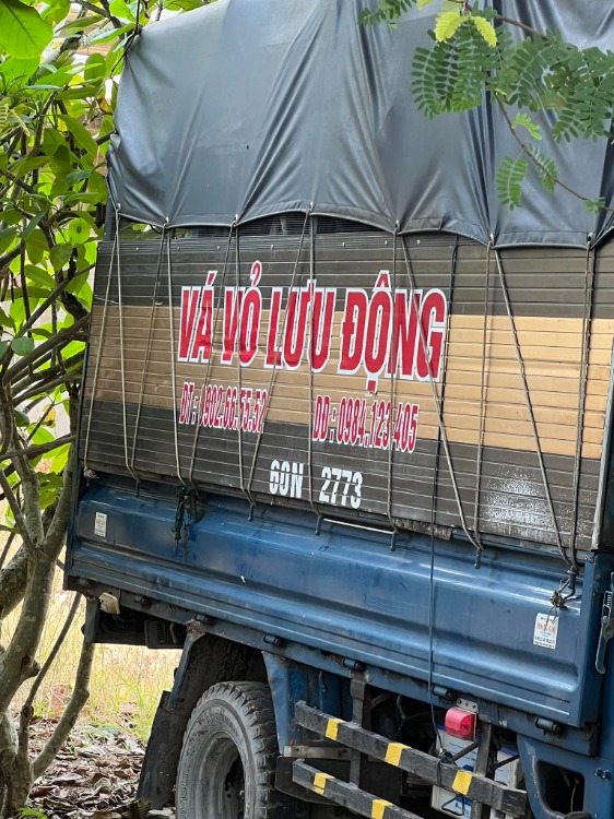 Vá vỏ lưu động Dương Minh Châu Tây Ninh 24/24