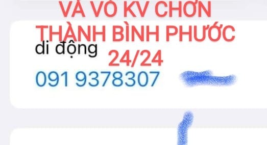 Vá vỏ lưu động Chơn Thành Bình Phước