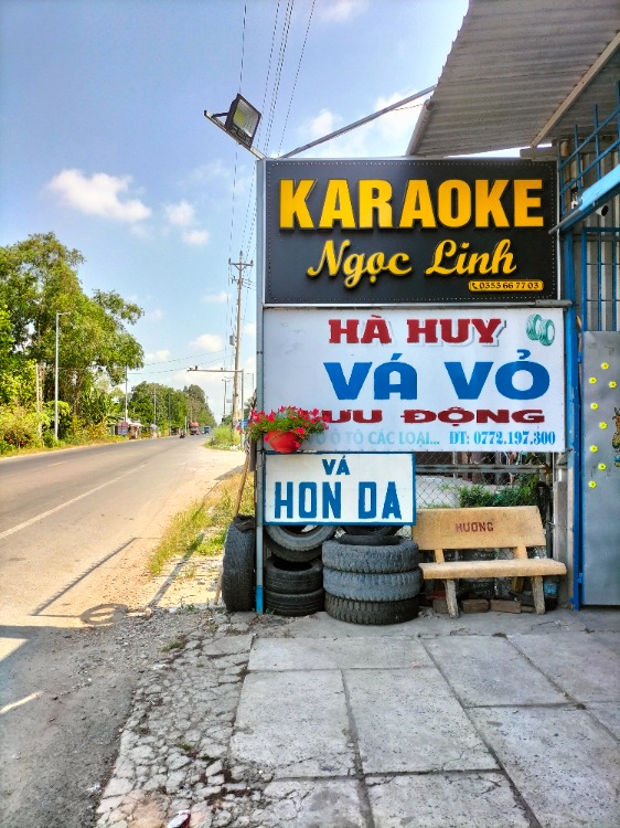 Vá vỏ Hà Huy Cầu Cao Lãnh, Lấp Vò, Sa Đéc, Đồng Tháp