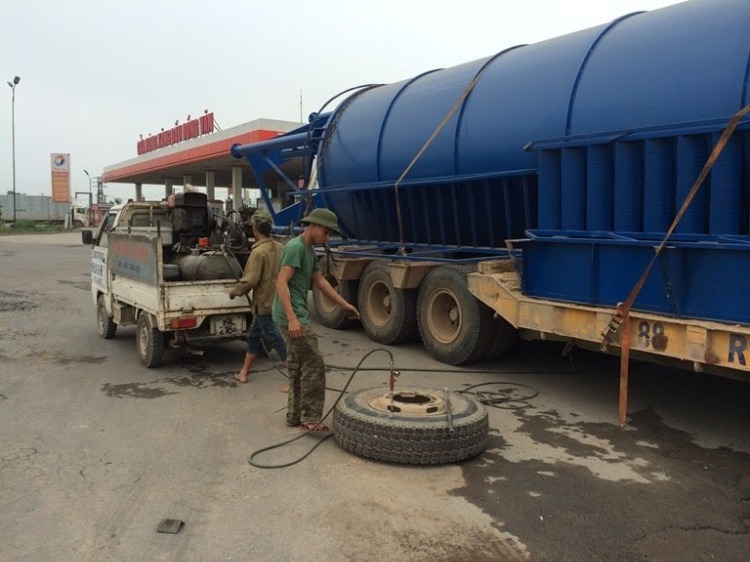 Vá lốp lưu động Vĩnh Long