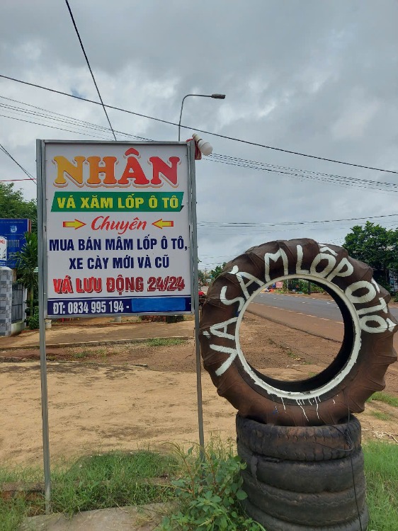 Vá vỏ lưu động Chư Sê - Gia Lai